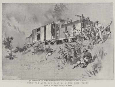 Avec les troupes américaines aux Philippines - Charles Edwin Fripp